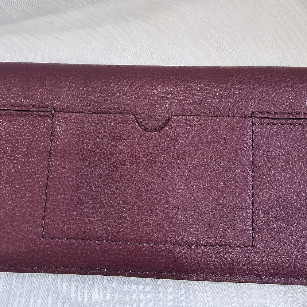 Cole Haan Purple Leather Wallet - Picture 5 of 7